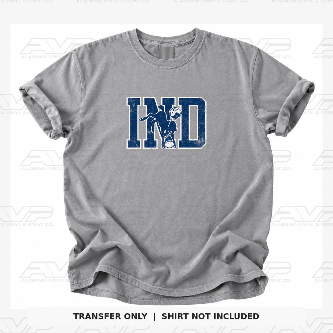 Indianapolis Colts Vintage Alabama Vinyl & Print Co.