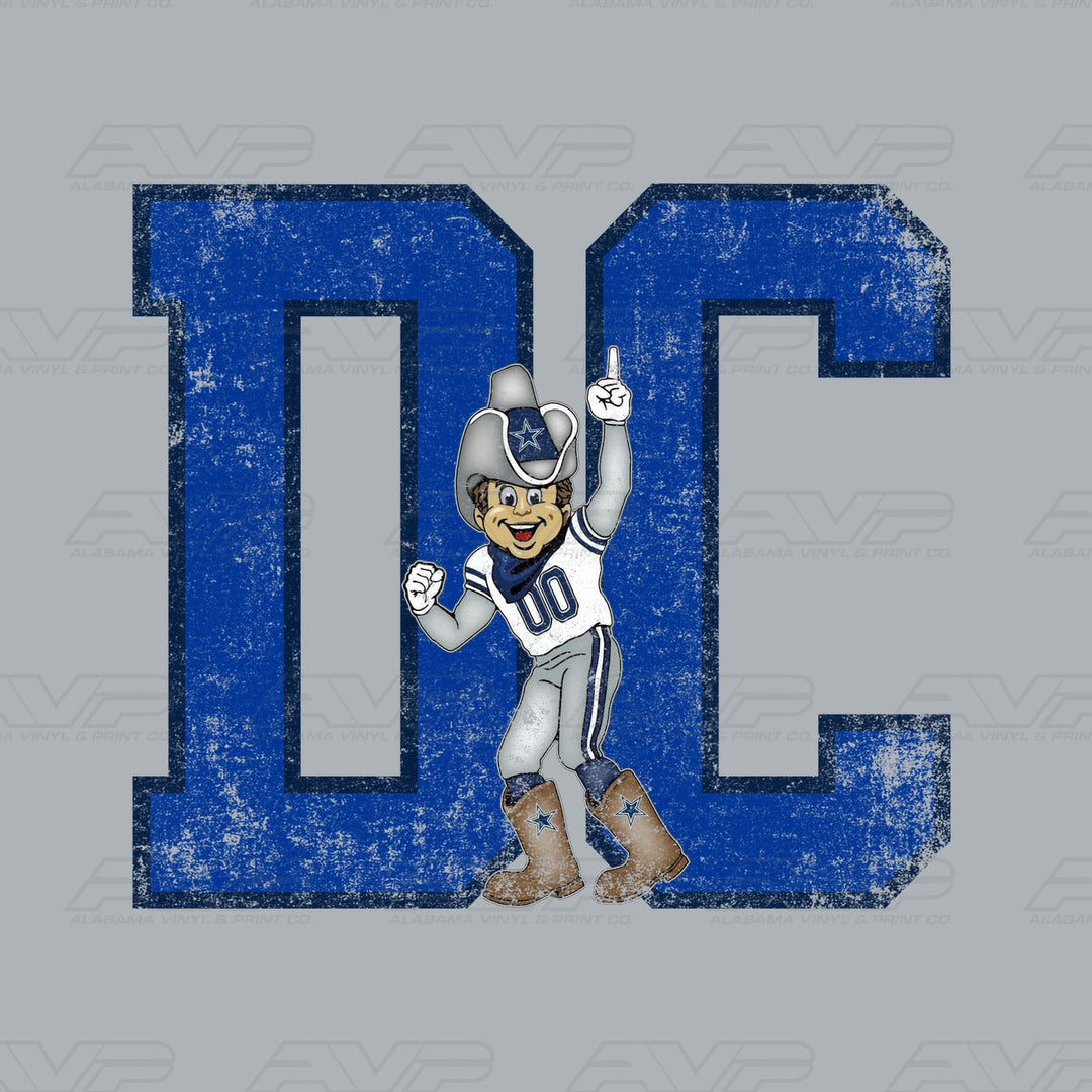 Dallas Cowboys Vintage Alabama Vinyl & Print Co.
