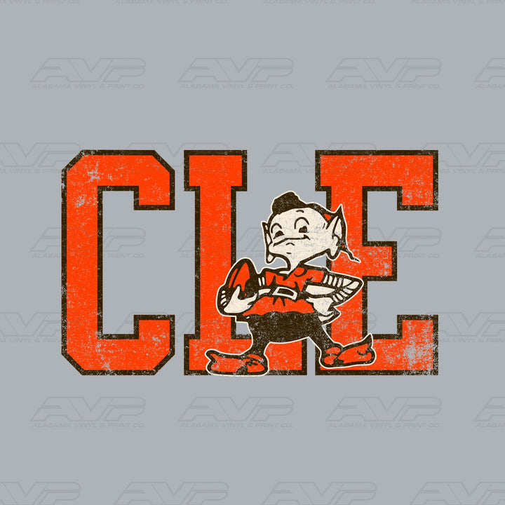 Cleveland Browns Vintage Alabama Vinyl & Print Co.