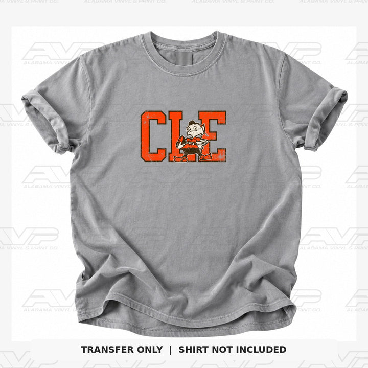 Cleveland Browns Vintage Alabama Vinyl & Print Co.