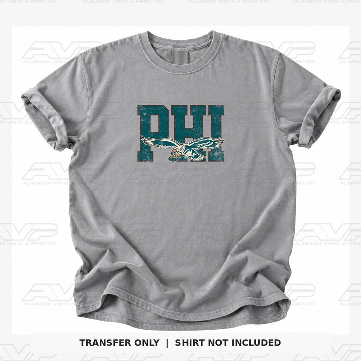 Philadelphia Eagles Vintage Alabama Vinyl & Print Co.