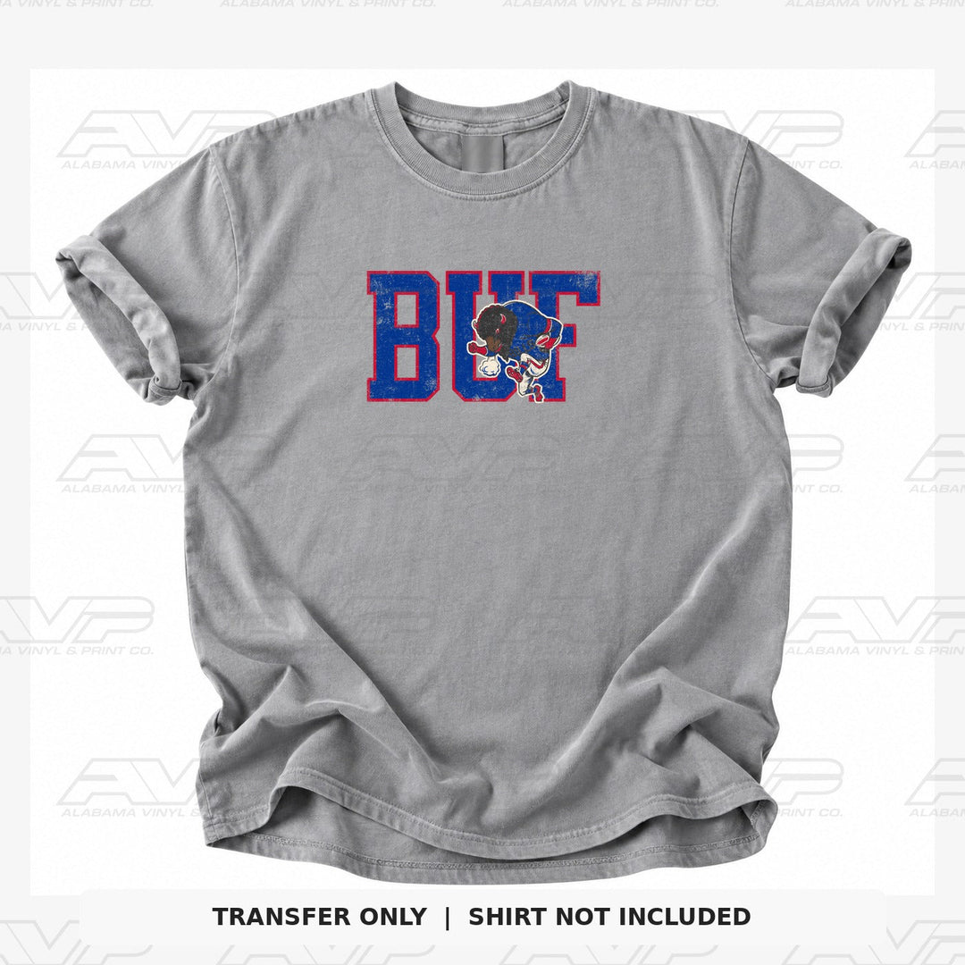 Buffalo Bills Vintage Alabama Vinyl & Print Co.