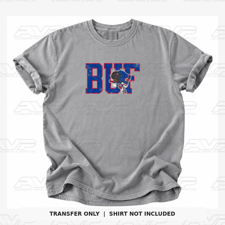 Buffalo Bills Vintage Alabama Vinyl & Print Co.