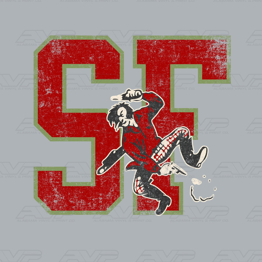 San Francisco 49ers Vintage Alabama Vinyl & Print Co.