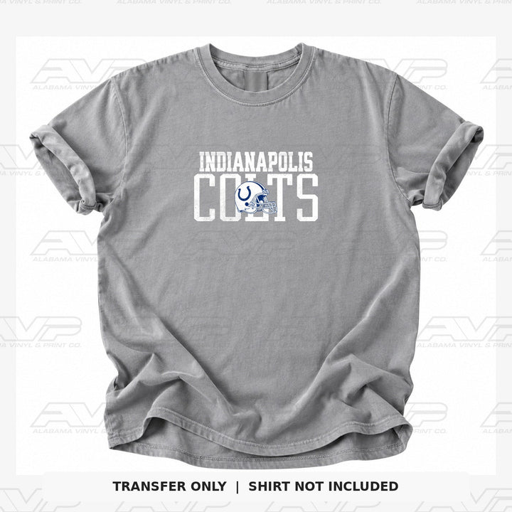 Indianapolis Colts Tall Varsity Font Alabama Vinyl & Print Co.