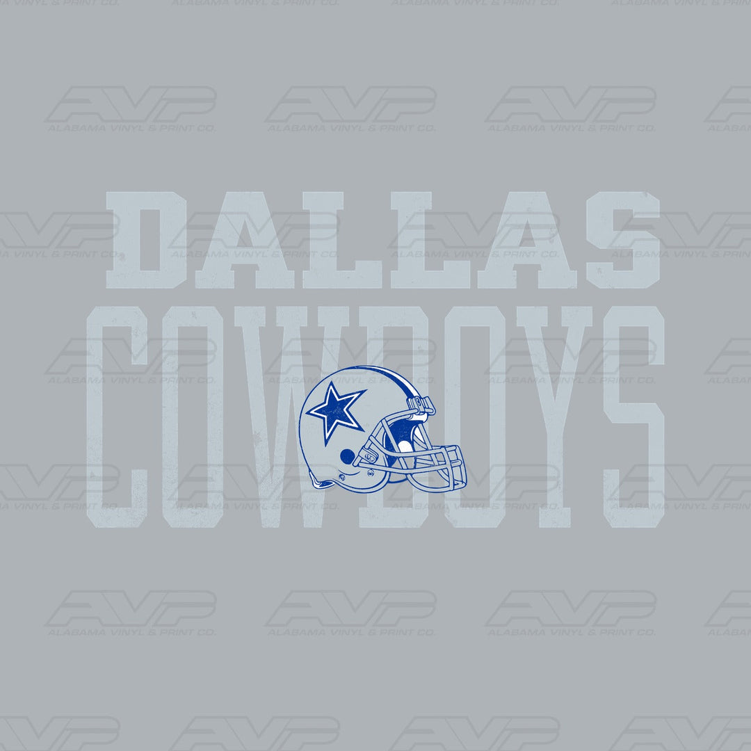 Dallas Cowboys Varsity Font Alabama Vinyl & Print Co.