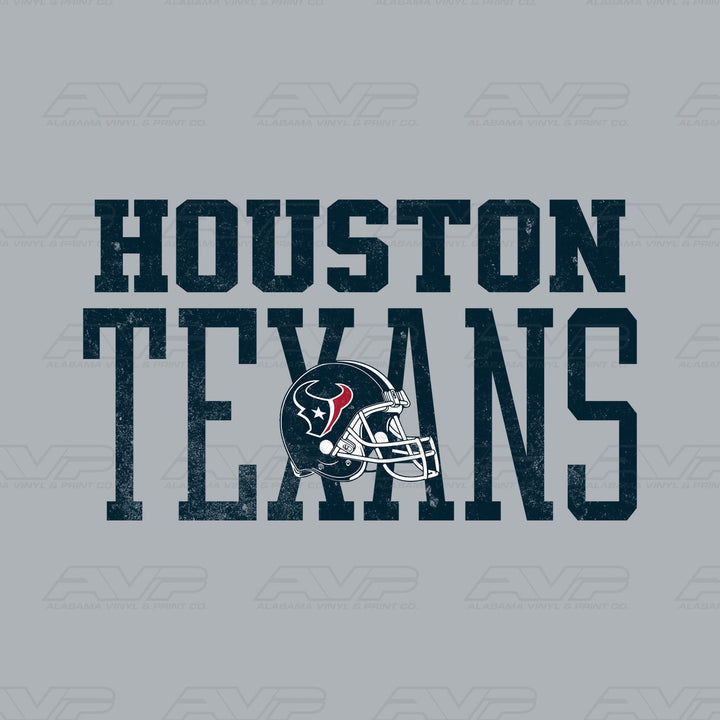 Houston Texans Varsity Font Alabama Vinyl & Print Co.