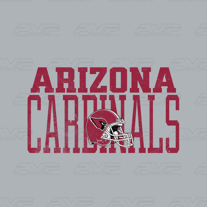 Arizona Cardinals Varsity Font Alabama Vinyl & Print Co.
