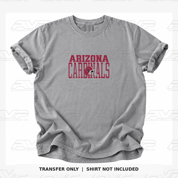 Arizona Cardinals Varsity Font Alabama Vinyl & Print Co.