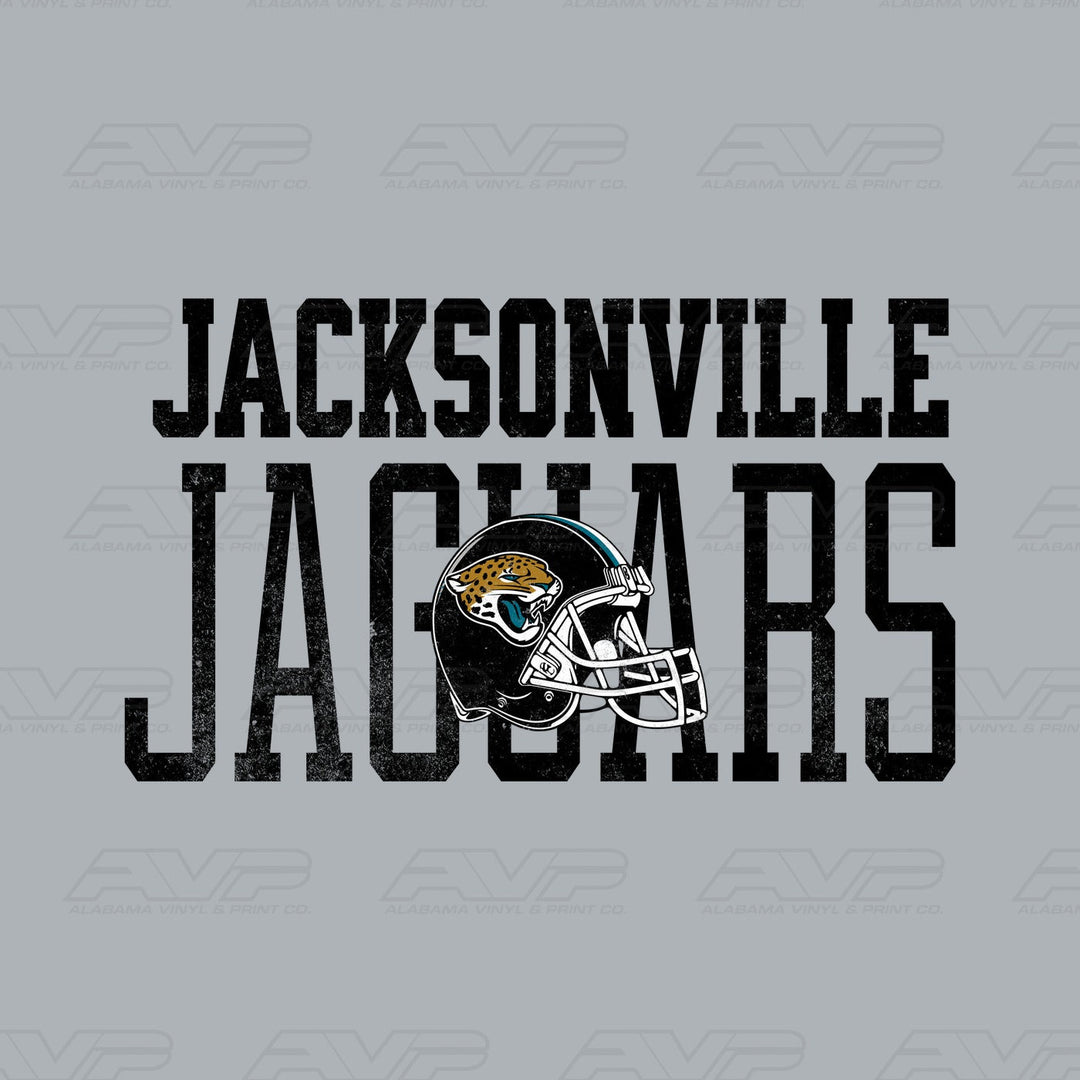 Jacksonville Jaguars Varsity Font Alabama Vinyl & Print Co.