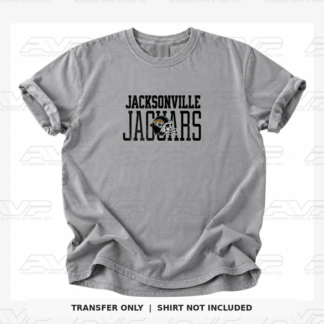 Jacksonville Jaguars Varsity Font Alabama Vinyl & Print Co.