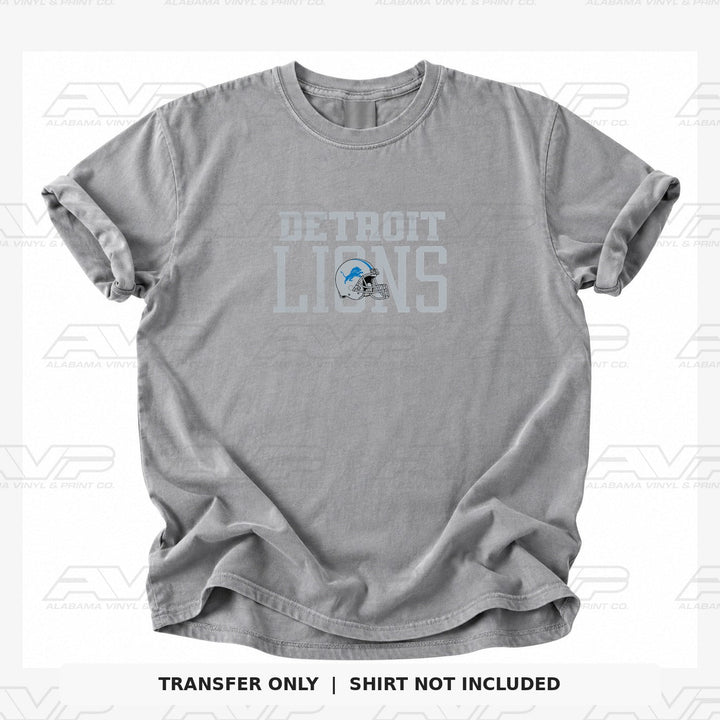Detroit Lions Varsity Font Alabama Vinyl & Print Co.