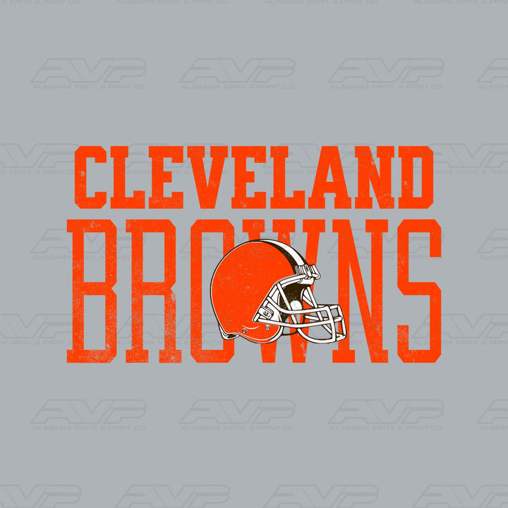 Cleveland Browns Varsity Font Alabama Vinyl & Print Co.