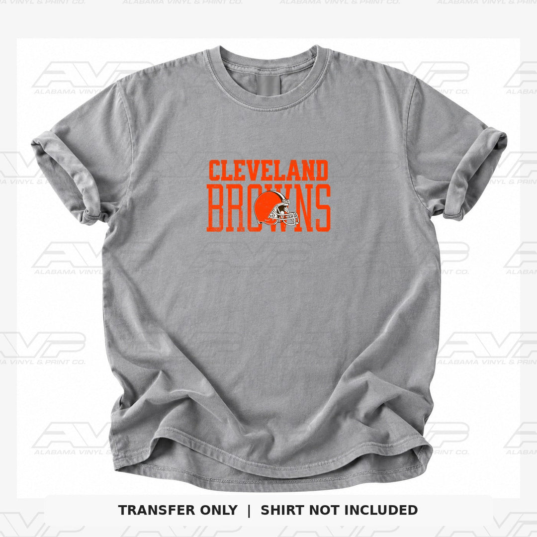 Cleveland Browns Varsity Font Alabama Vinyl & Print Co.