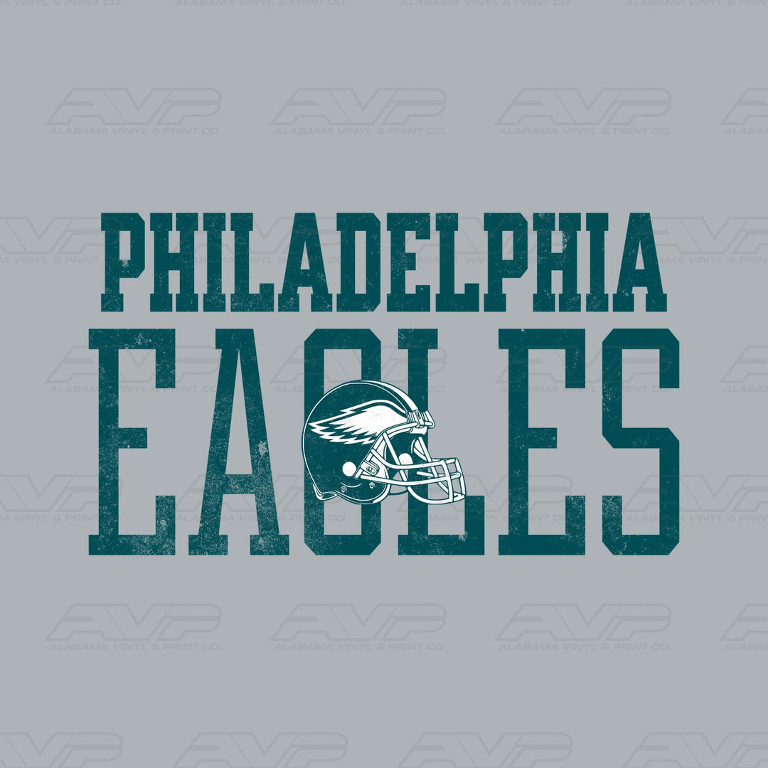 Philadelphia Eagles Varsity Font Alabama Vinyl & Print Co.
