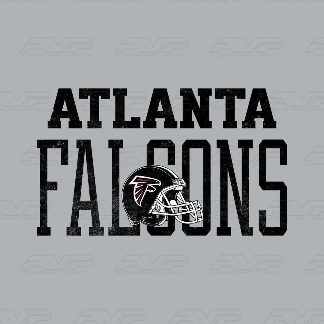 Atlanta Falcons Varsity Font Alabama Vinyl & Print Co.
