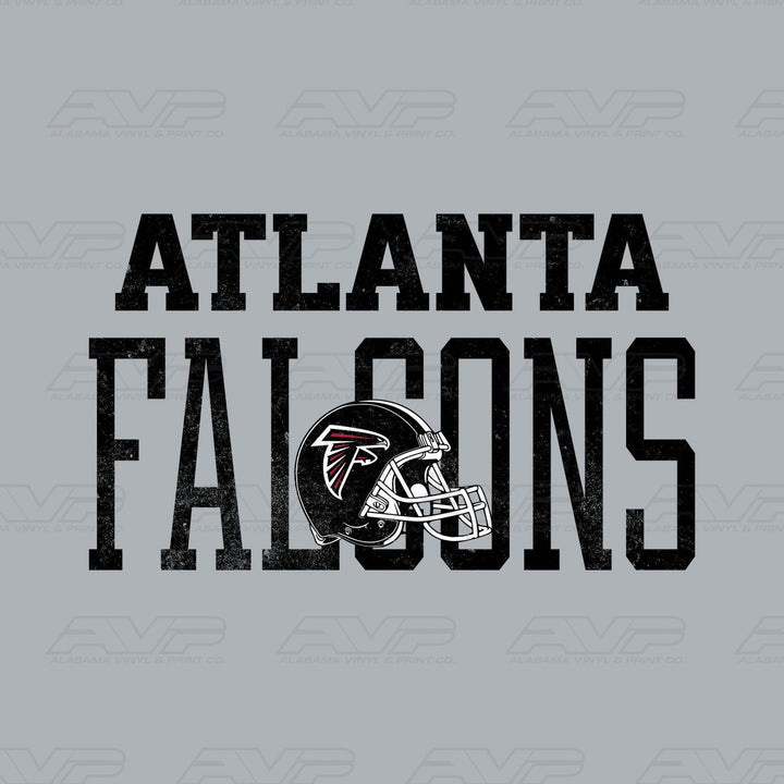 Atlanta Falcons Varsity Font Alabama Vinyl & Print Co.