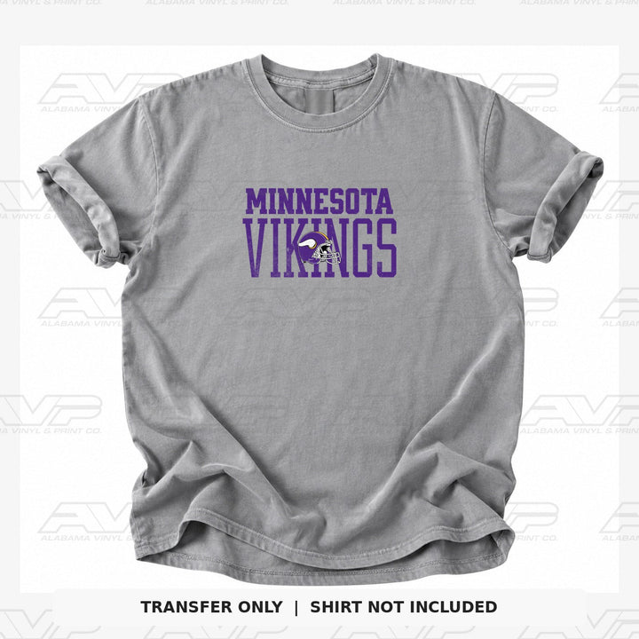 Minnesota Vikings Varsity Font Alabama Vinyl & Print Co.