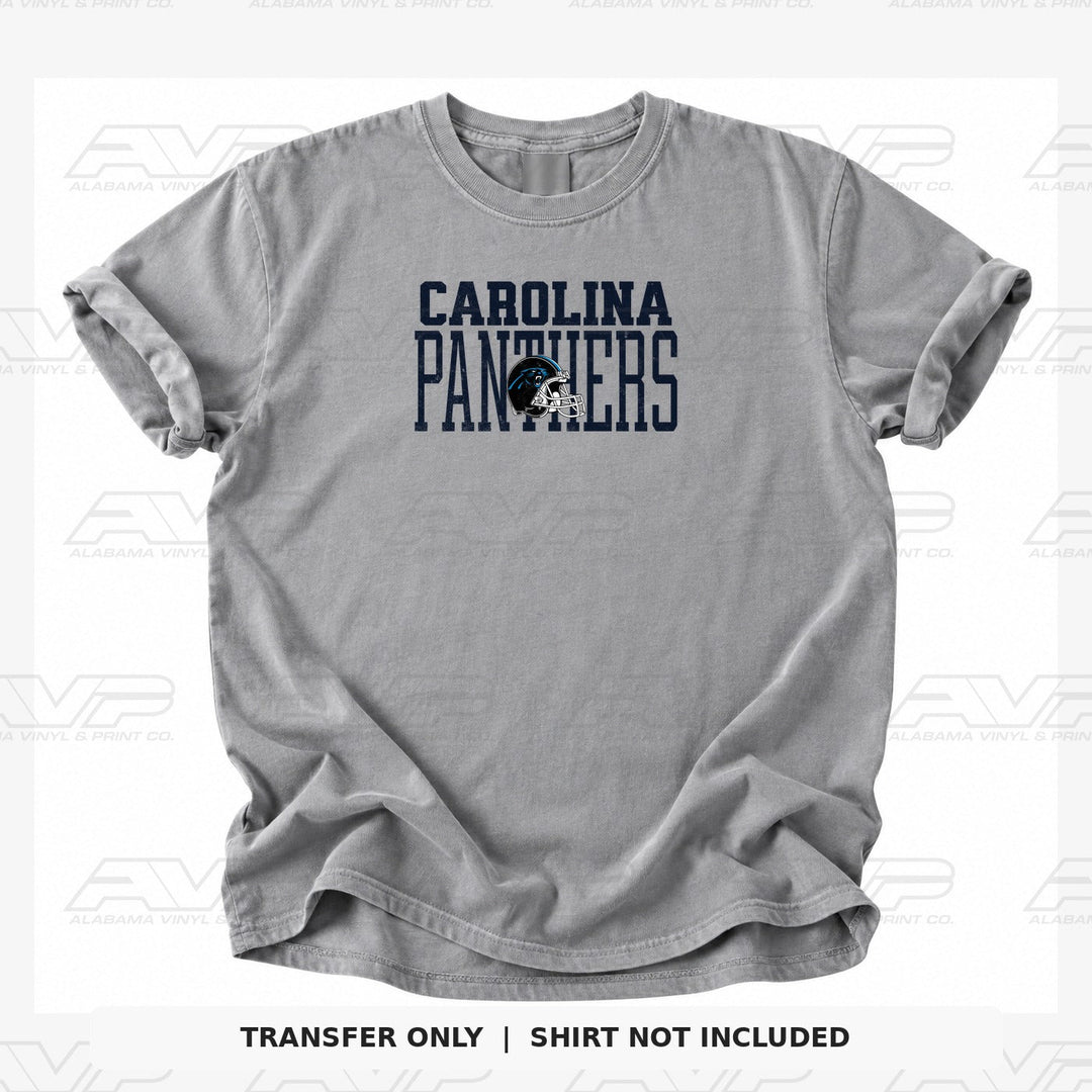 Carolina Panthers Varsity Font Alabama Vinyl & Print Co.