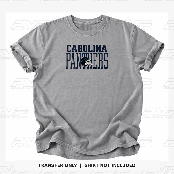 Carolina Panthers Varsity Font Alabama Vinyl & Print Co.