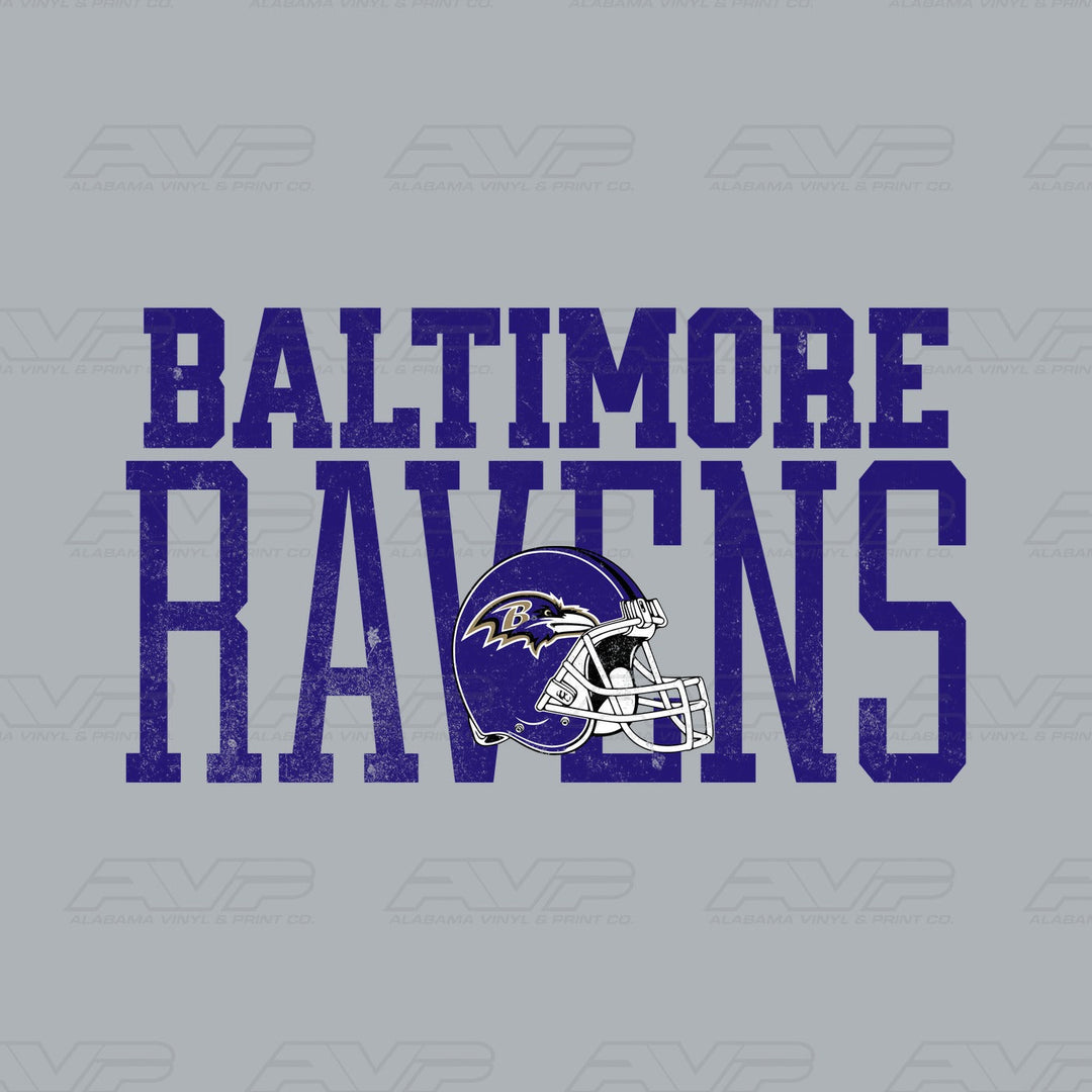 Baltimore Ravens Varsity Font Alabama Vinyl & Print Co.