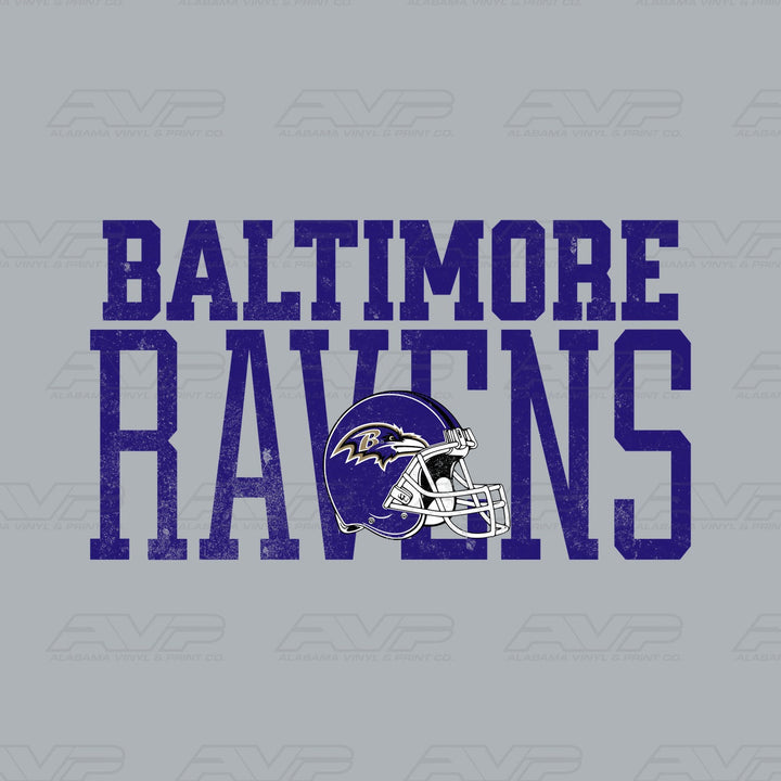 Baltimore Ravens Varsity Font Alabama Vinyl & Print Co.