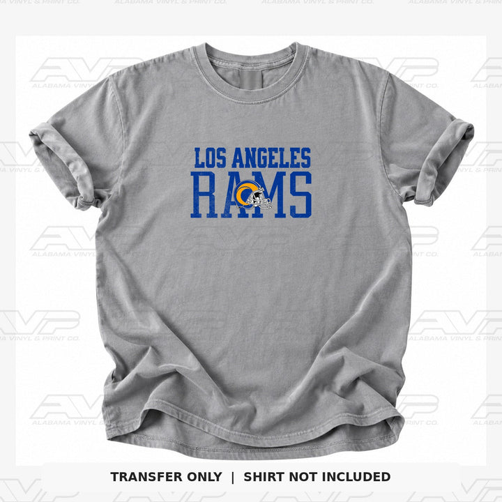 Los Angeles Rams Varsity Font Alabama Vinyl & Print Co.
