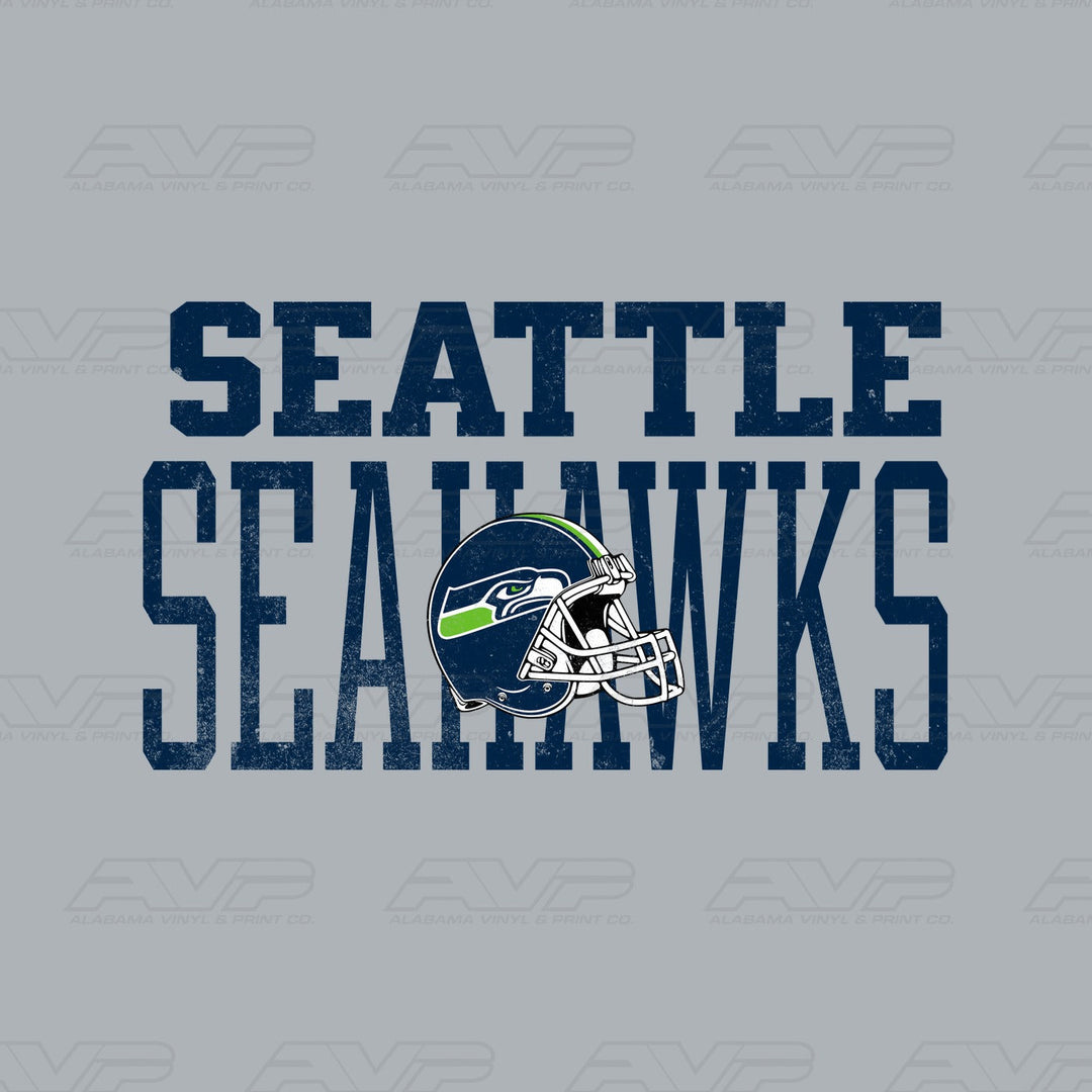 Seattle Seahawks Varsity Font Alabama Vinyl & Print Co.