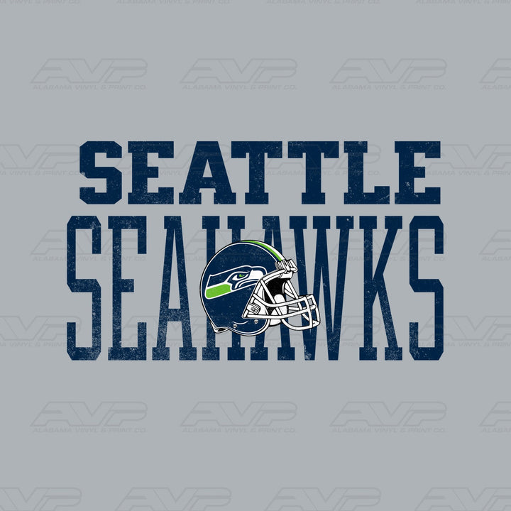 Seattle Seahawks Varsity Font Alabama Vinyl & Print Co.