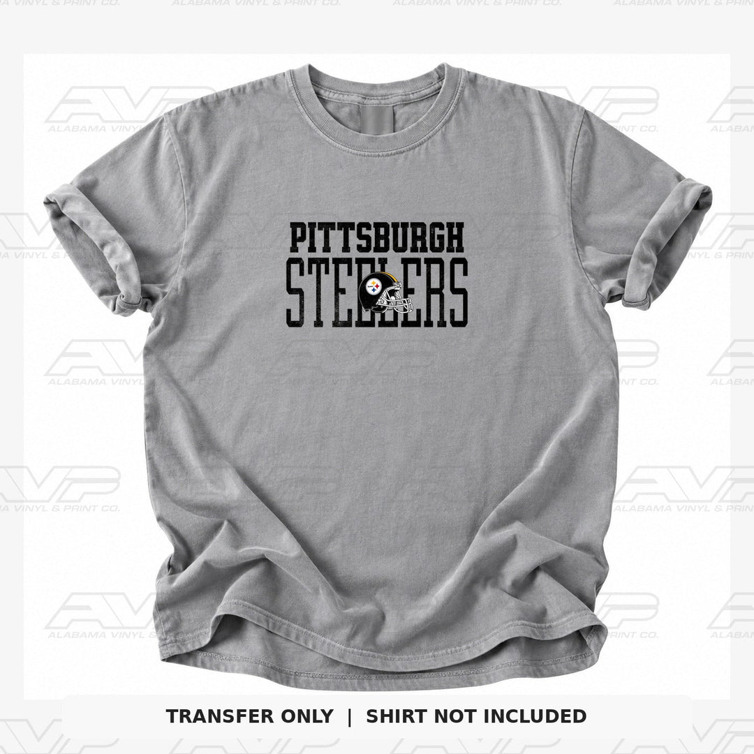 Pittsburgh Steelers Pittsburg Varsity Font Alabama Vinyl & Print Co.