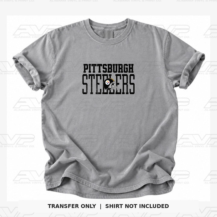 Pittsburgh Steelers Pittsburg Varsity Font Alabama Vinyl & Print Co.