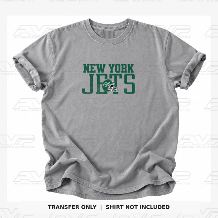 New York Jets Varsity Font Alabama Vinyl & Print Co.