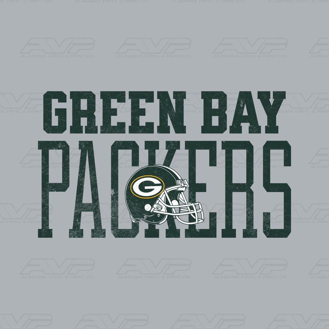 Green Bay Packers Varsity Font Alabama Vinyl & Print Co.