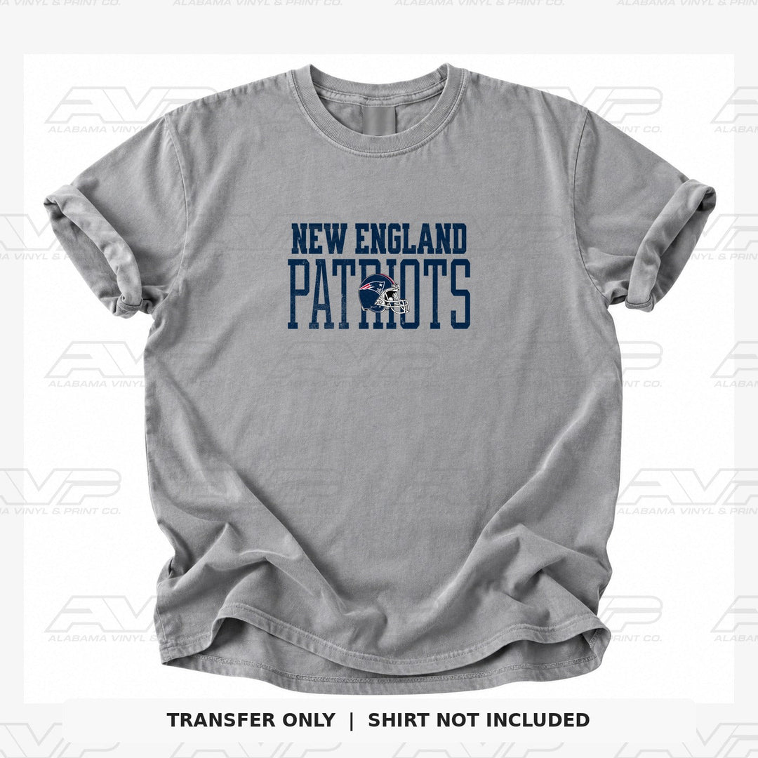 New England Patriots Varsity Font Alabama Vinyl & Print Co.