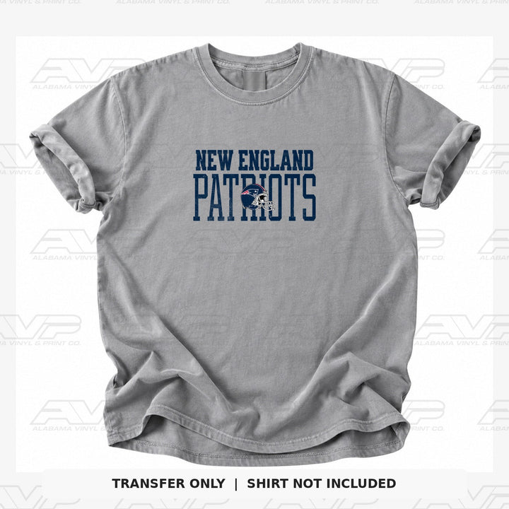 New England Patriots Varsity Font Alabama Vinyl & Print Co.