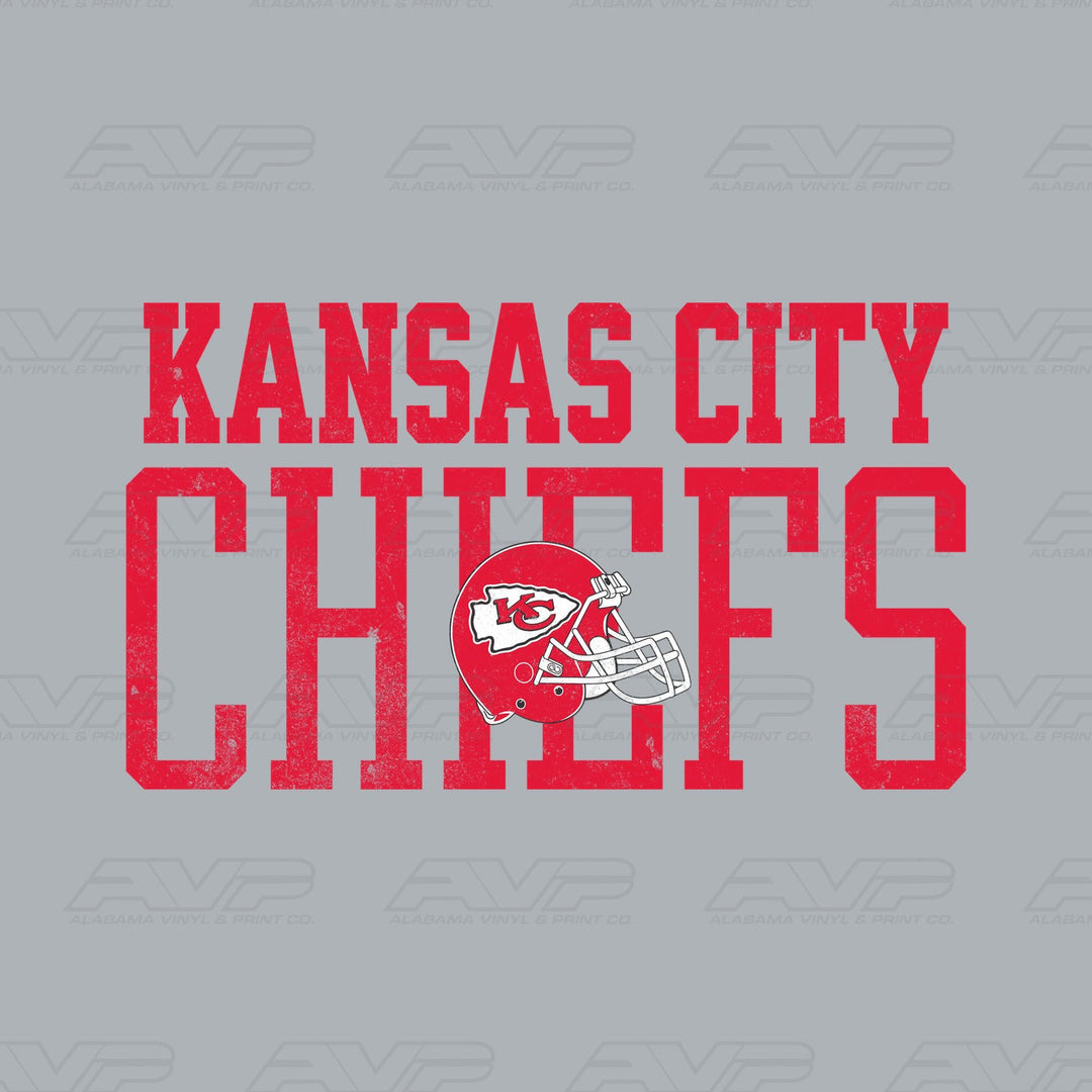 Kansas City Chiefs Varsity Font Alabama Vinyl & Print Co.