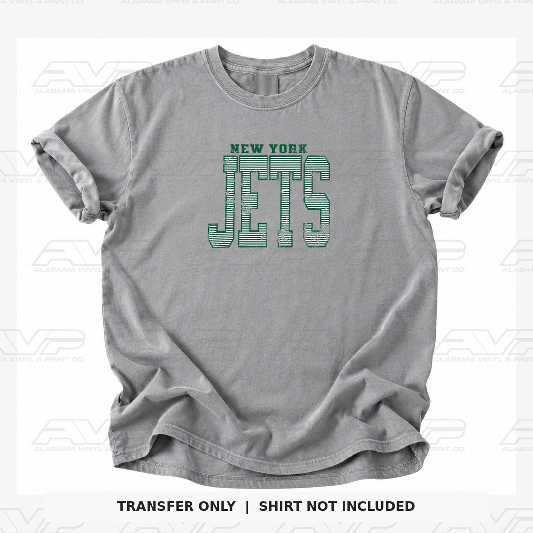 New York Jets Stripes Alabama Vinyl & Print Co.