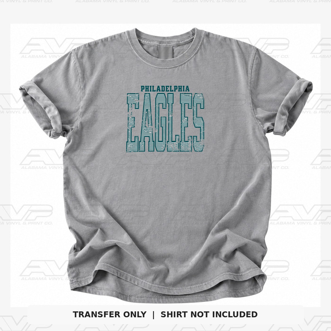 Philadelphia Eagles Stripes Alabama Vinyl & Print Co.