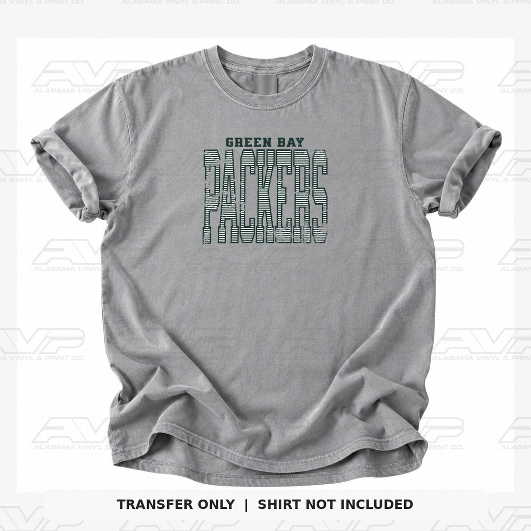 Green Bay Packers Stripes Alabama Vinyl & Print Co.