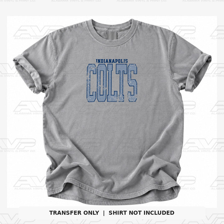 Indianapolis Colts Stripes Alabama Vinyl & Print Co.