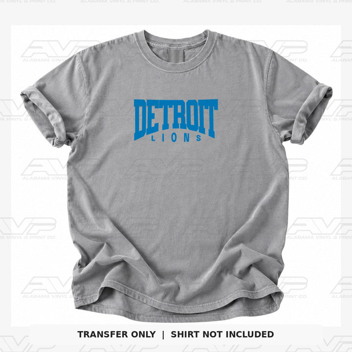 Detroit Lions Classic Alabama Vinyl & Print Co.