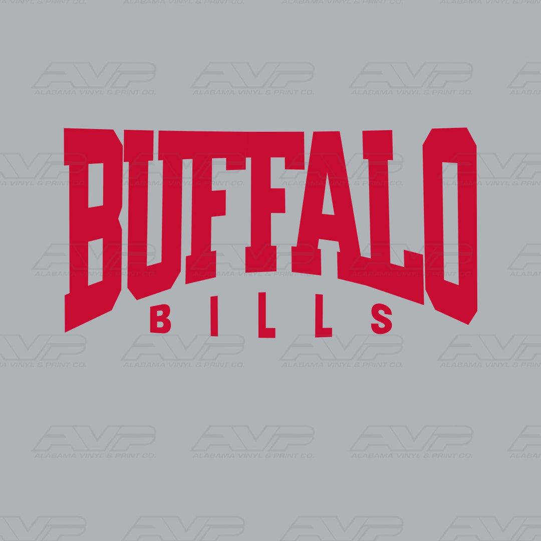 Buffalo Bills Classic Alabama Vinyl & Print Co.