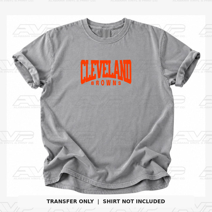 Cleveland Browns Classic Alabama Vinyl & Print Co.