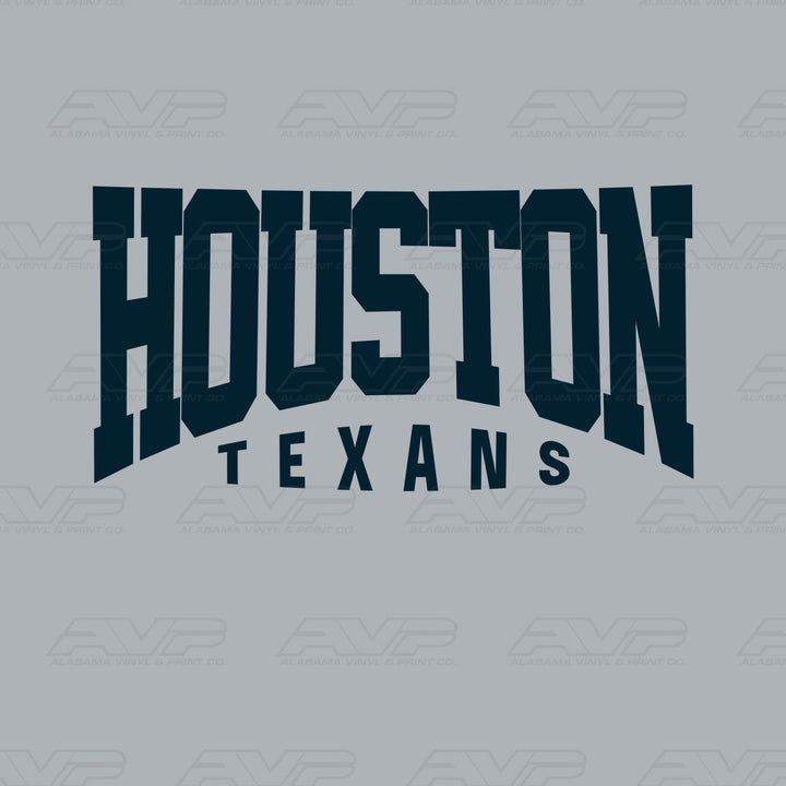 Houston Texans Classic Alabama Vinyl & Print Co.