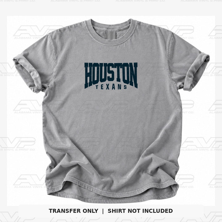 Houston Texans Classic Alabama Vinyl & Print Co.