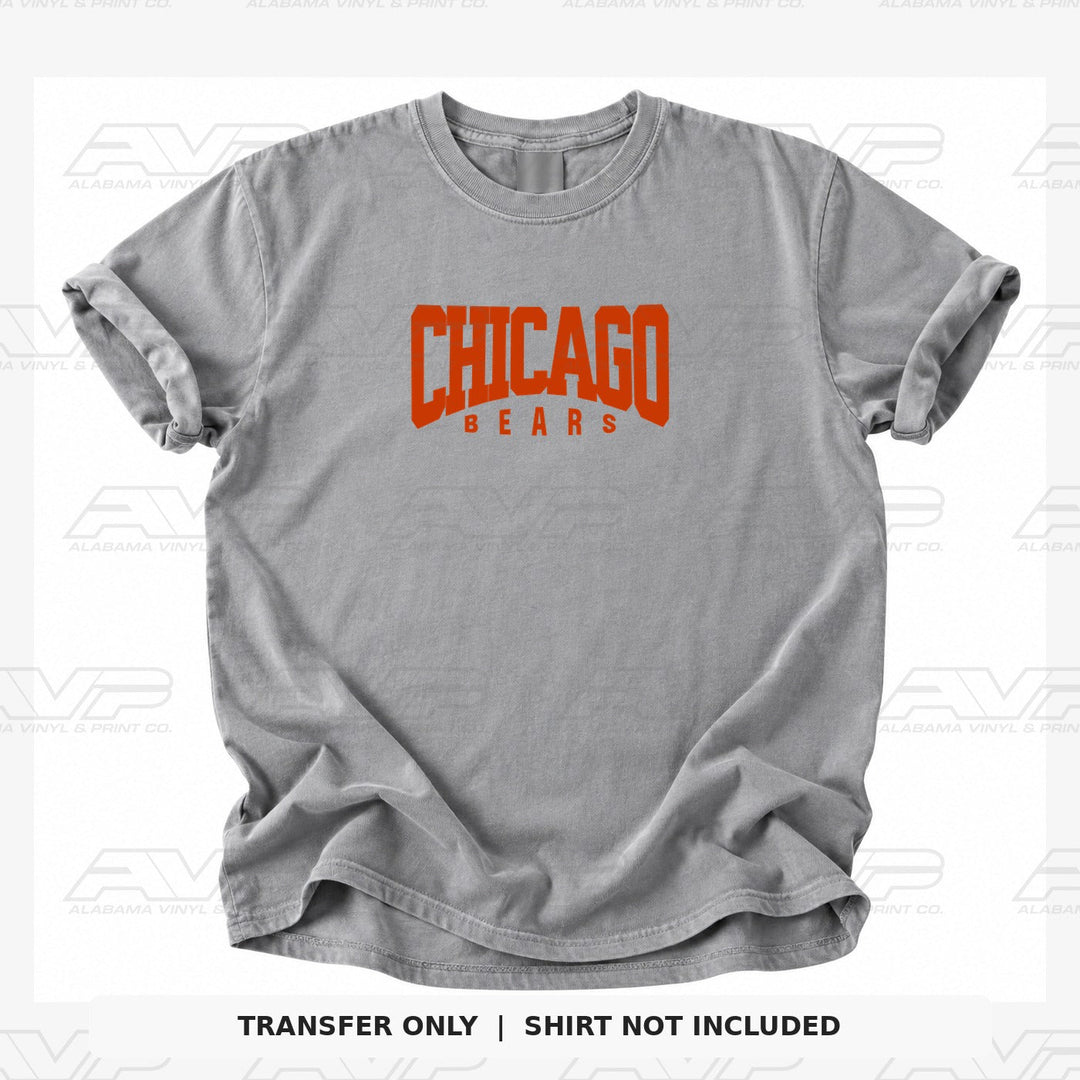 Chicago Bears Classic Alabama Vinyl & Print Co.
