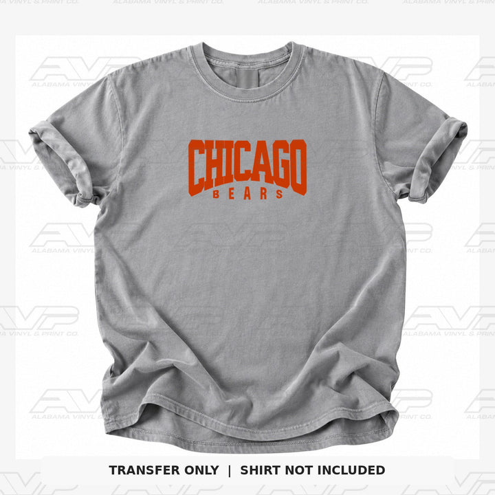 Chicago Bears Classic Alabama Vinyl & Print Co.