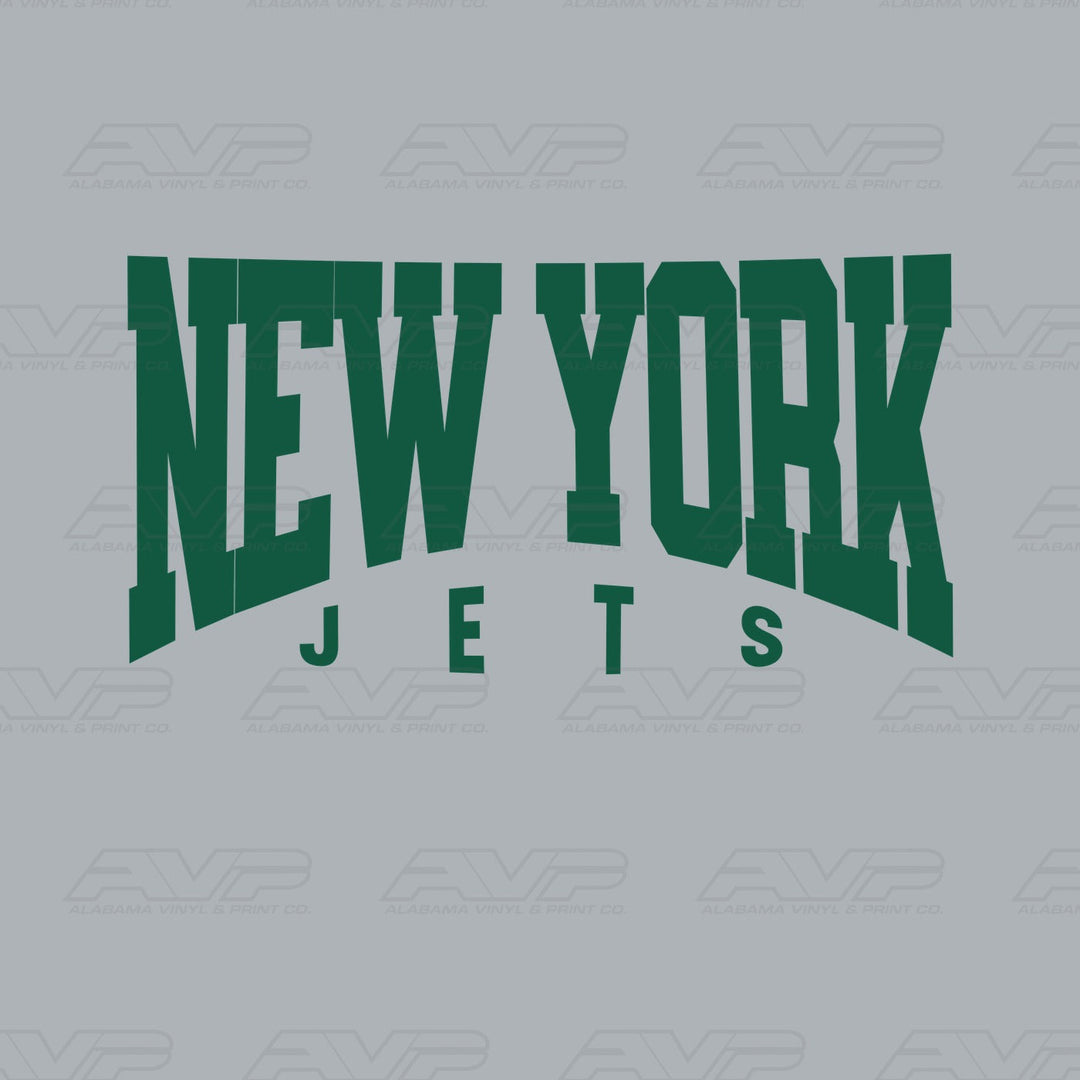 New York Jets Classic Alabama Vinyl & Print Co.