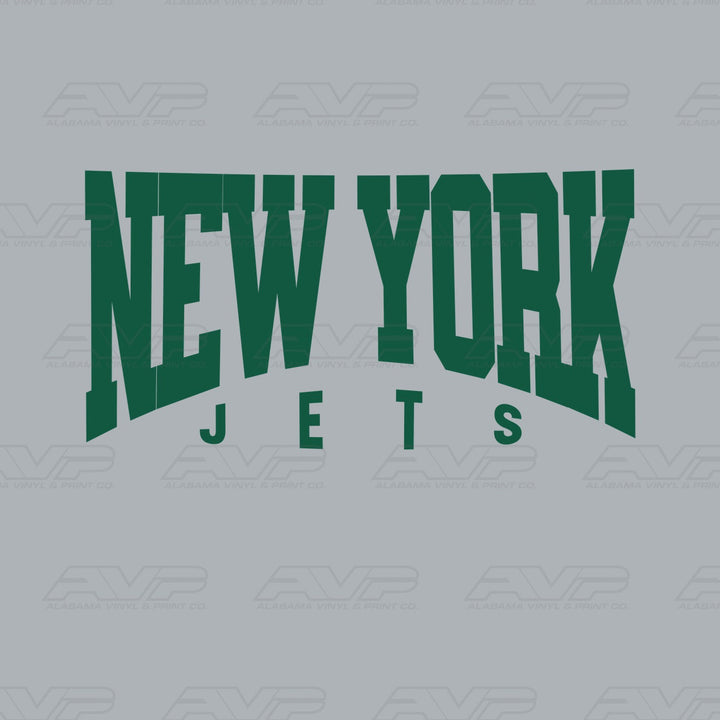 New York Jets Classic Alabama Vinyl & Print Co.