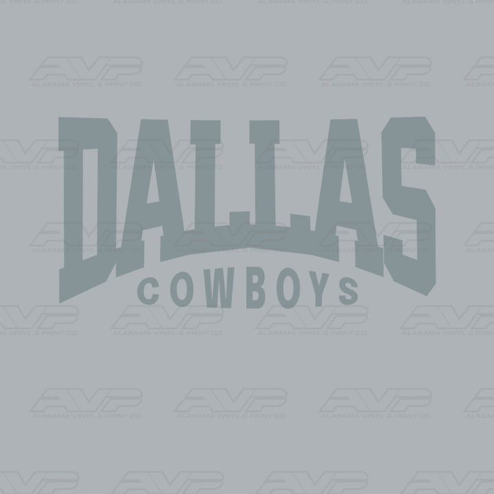 Dallas Cowboys Classic Alabama Vinyl & Print Co.